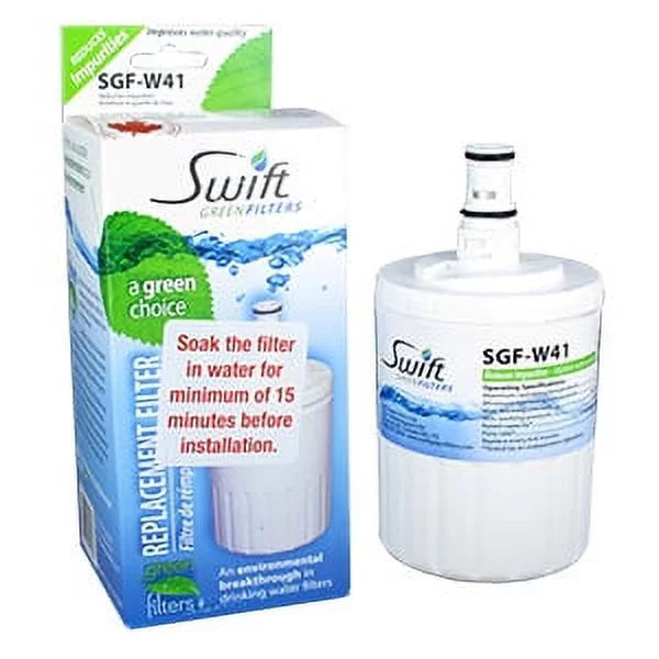 Swift Green SGF-W41 Compatible Filter for Whirlpool KitchenAid 8171414 - Single - Exclusive Design