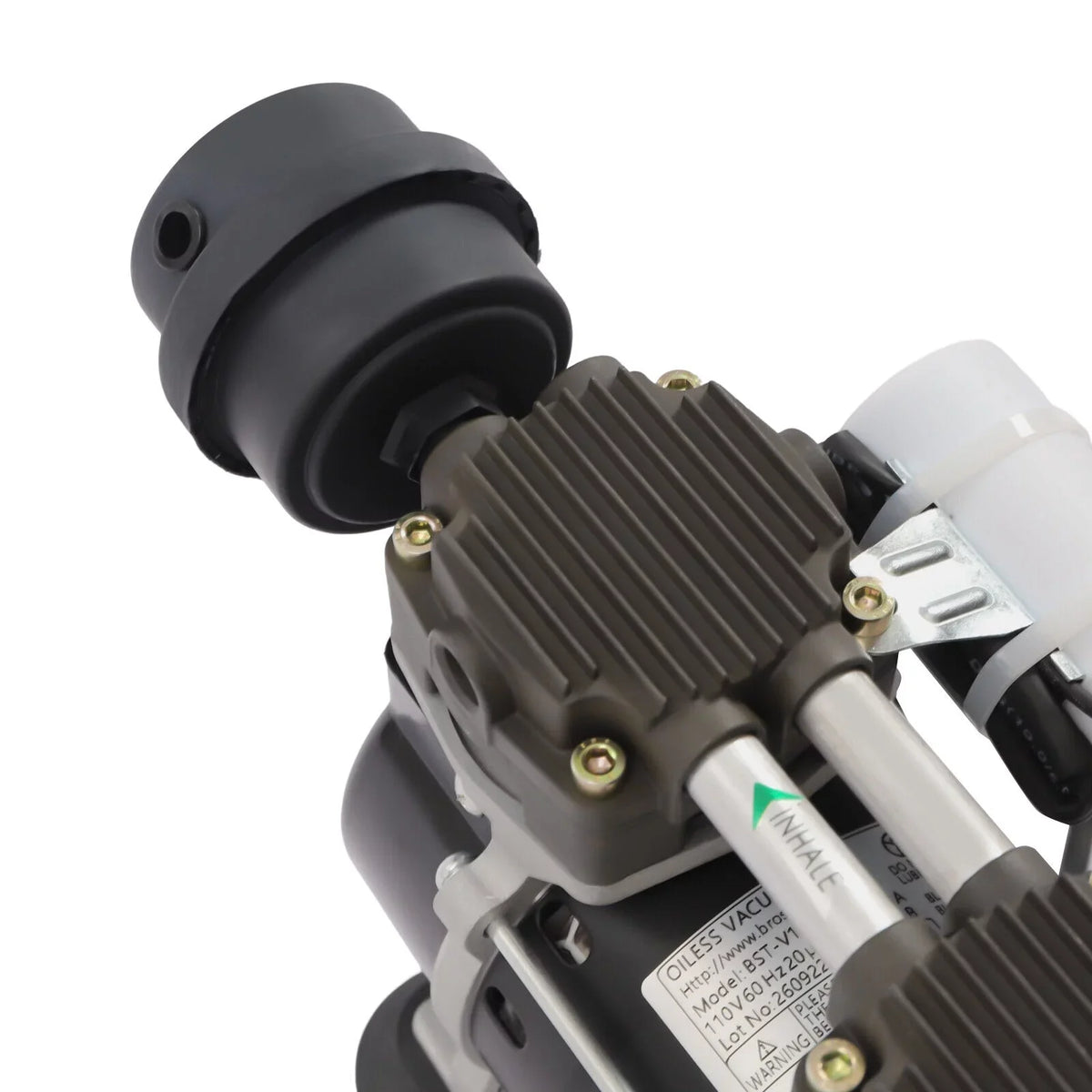 95kpa Industrial Oilless Diaphragm Vacuum Pump Oil Free Vacuum Pump+Air Filter - Exclusive Design