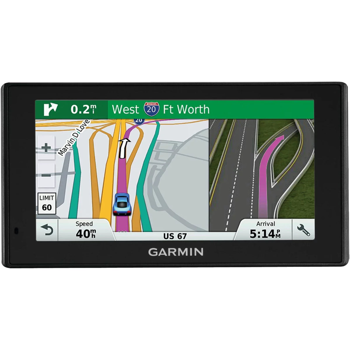Stylish Garmin 010-01540-01 Drivesmart 60lmt 6" Gps Navigator With Bluetooth & Free Lifetime Maps & Traffic Updates