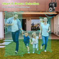 Nebublu 1080P Cameras with Color Night Vision, Smart Motion Detection, IP65 Waterproof , Keep Your Home Safe and Secure - Exclusive Design