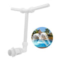 Occkic Swimming Pool Spa Waterfall Pool Fountain Spray Water Accessories Fun Sprinklers for Pools Backyard Outdoor Decor - Exclusive Design