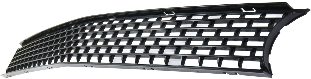 Stylish Grille Assembly Compatible with DODGE CHALLENGER 2015-2017 Textured Black SRT Hellcat Model